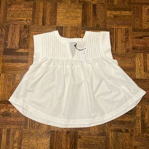 Day and Moon, white blouse, medium